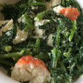 クック78R779☆'s cooksnap of when they made 春菊とかにかまの辛子マヨ和え.