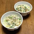 B_C_M's cooksnap of when they made 鉄庵❤トロシャキ葱と椎茸の玉子スープஐஃ.