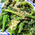 あやぴぃ♡'s cooksnap of when they made ほうれん草とオクラのゴマ和え☆からし＋.