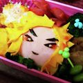 三人の天使ママ☆'s cooksnap of when they made ☆キャラ弁 鬼滅の刃 煉獄千寿郎.
