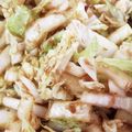 しょこらーしか♡'s cooksnap of when they made 簡単！早い！やみつき！白菜の1分サラダ☆.