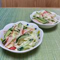 ビートルズ食堂's cooksnap of when they made 焼き肉タレがポイント♫カニカマ野菜和え.