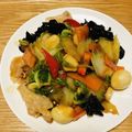 朝はカフェオレ's cooksnap of when they made 広東飯～しょうゆ味中華丼～.