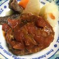 ひろひよ's cooksnap of when they made ソースも野菜と美味しく♪煮込みハンバーグ.