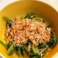 ritukomood's cooksnap of when they made 簡単♪　小松菜のお浸し　お弁当にも！.