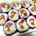 ねこムム's cooksnap of when they made 昔ながらの巻き寿司！.