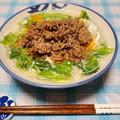 nonocyo's cooksnap of when they made m５分で完成！卵とレタスのにゅうめん.