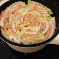 ★☆天然りらたん☆★'s cooksnap of when they made 豚ひき肉と白菜は今日もまた二人罪を重ね煮.