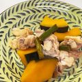 つんpici's cooksnap of when they made 豚バラとかぼちゃの煮物.