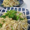 ｸﾏﾘｴ's cooksnap of when they made 玉子もやし　超簡単♥美味しい♥.