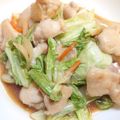 inv's cooksnap of when they made 鶏とキャベツうまうまっ！味噌炒め☆.