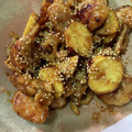 クック00N8WZ☆'s cooksnap of when they made 秋の味覚◎さつま芋とれんこんの甘辛炒め.