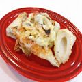 こはる・▽・'s cooksnap of when they made 簡単副菜！ちくわのバジルチーズ焼き.