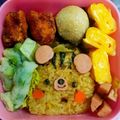 たにたーに's cooksnap of when they made リスくん＊キャラ弁.