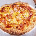 てぃんぐべる's cooksnap of when they made ホットケーキミックスと豆腐で簡単ピザ　.
