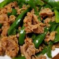 クック3B4H42☆'s cooksnap of when they made 簡単！牛肉とピーマンのオイスター炒め♪.
