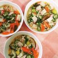 chi−no's cooksnap of when they made レンジで楽々♪和風、大鉢あんかけ茶碗蒸.