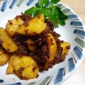 tupitu's cooksnap of when they made ジャガイモとひき肉のピリ辛炒め.