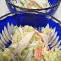 いさみょば's cooksnap of when they made キャベツとカニカマのマヨネーズ和え.
