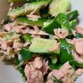 ダッフィ～'s cooksnap of when they made たたききゅうりのツナぽん酢.