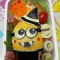ёпⅠмσ's cooksnap of when they made ミニオンのハロウィン弁当★.