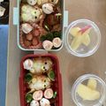 つきばな's cooksnap of when they made キャラ弁★うずら卵の簡単うさぎ.