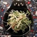 ☆hikonyan☆'s cooksnap of when they made カイワレと竹輪の胡麻マヨサラダ.