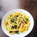 amjkao's cooksnap of when they made バリ旨！簡単♡残り物セロリ葉とじゃが炒め.