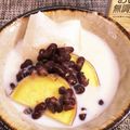 horseland's cooksnap of when they made 豆乳とさつまいも入り♡小豆缶でおしるこ.