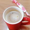 ＊なぁ＊'s cooksnap of when they made 千歳飴で、ほんのり甘ーいホットコーヒー.