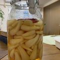 しゅうう's cooksnap of when they made 塩漬け不要！カリカリ♪らっきょう甘酢漬け.