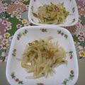 pitachan1's cooksnap of when they made 梅好きに捧ぐ❤もやしときゅうりの梅和え❤.