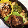 わたさな2016's cooksnap of when they made しめじとピーマンのぽん酢炒め.