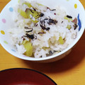 eiyoushi's cooksnap of when they made 炊飯器で簡単さつまいもごはん.