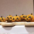 カオチー's cooksnap of when they made 離乳食にかぼちゃでハロウィンスイーツ.