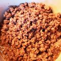 ☆ちーとん☆'s cooksnap of when they made 【龍愛】合いびき肉で☆甘辛肉そぼろ.