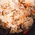 ごはん好きパンも好き's cooksnap of when they made 五目ご飯♪簡単五目炊き込みご飯.
