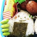 ～TAmamaNO～'s cooksnap of when they made キャラ弁簡単かわいいお弁当可愛いおにぎり.