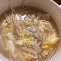 ミルまめ's cooksnap of when they made トロトロ♪豆腐とえのきのかき玉スープ.
