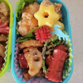 巴マミ14歳's cooksnap of when they made お弁当に☆1本で3種！ウインナー切り方.