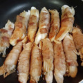 すかいmama☆'s cooksnap of when they made ★えのきとはんぺんの豚バラ肉巻き～和風★.