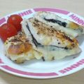 頑張る豚's cooksnap of when they made 卵無し✿ササミと海苔チーズのパン粉焼き✿.