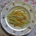 ブランディ's cooksnap of when they made ハヤトウリと柿のチャチャっとなます.
