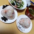 よちりん's cooksnap of when they made ５種の具材のお握り♪.
