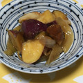 QPはにー's cooksnap of when they made さつまいものおかず☆甘辛炒め.