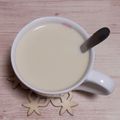 アクセル☆'s cooksnap of when they made 偽スタバ!?ジャスミンオレンジティーラテ.