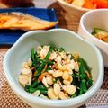 シルバニア's cooksnap of when they made 天かす入☆干し海老とほうれん草のおひたし.