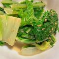 にこちゃんまどか's cooksnap of when they made 白菜のごまサラダ.