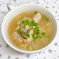 ゆづキッチン's cooksnap of when they made 白菜大量消費！鶏手羽元で参鶏湯風スープ.