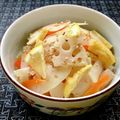 お料理ニャロメ's cooksnap of when they made 柚子入り＊蓮根と薄揚げのなます◆おせち.